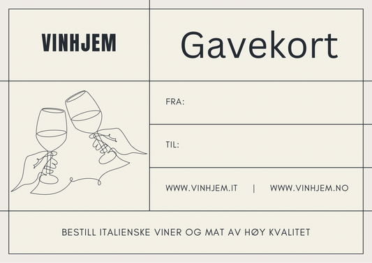 Vinhjem Digitalt Gavekort