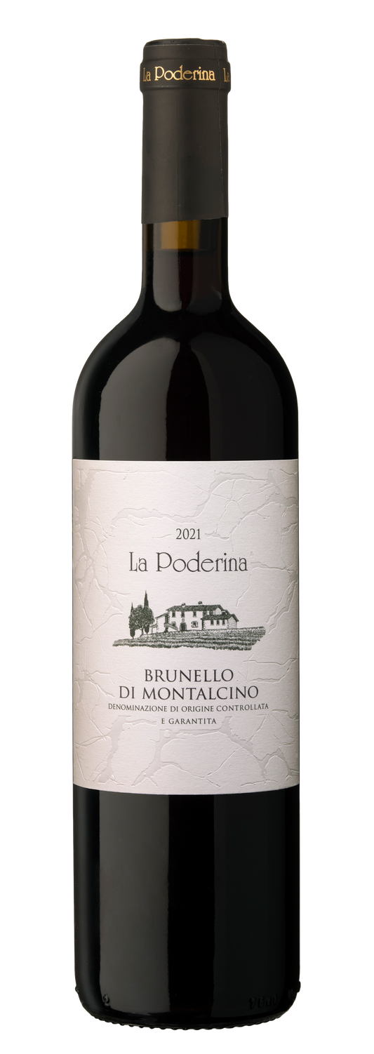 Brunello di Montalcino DOCG 2021 - La Poderina rødvin fra Toscana