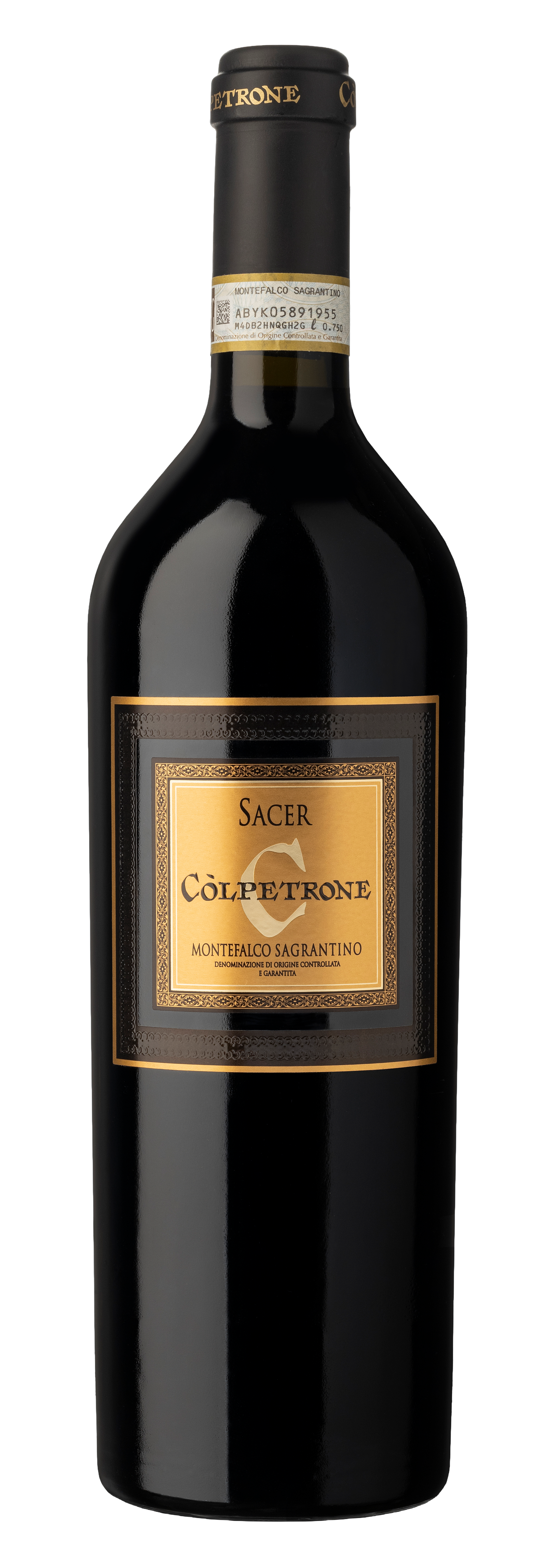 Sacer Montefalco Sagrantino DOCG - Còlpetrone rødvin fra Umbria